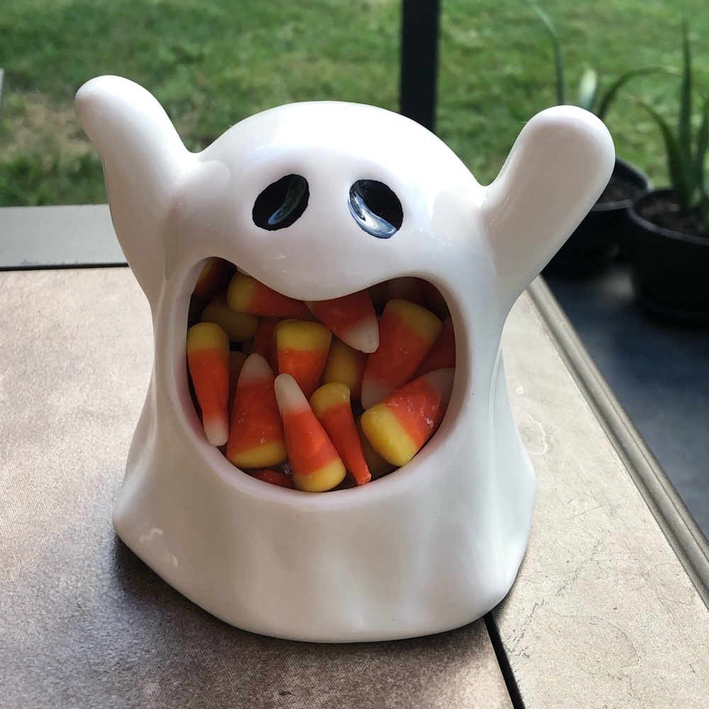 👻Ⓜ️ New Mini ghost Halloween dish sponge holder